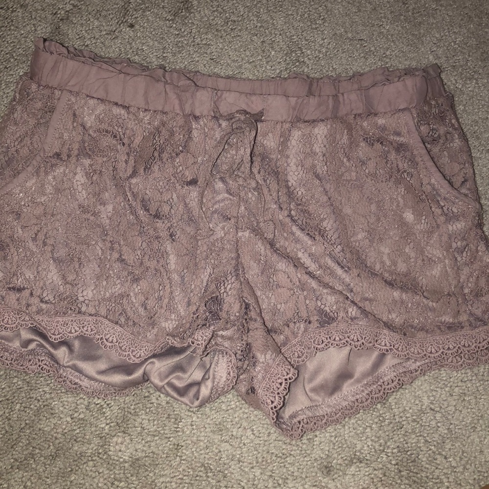 Lace shorts